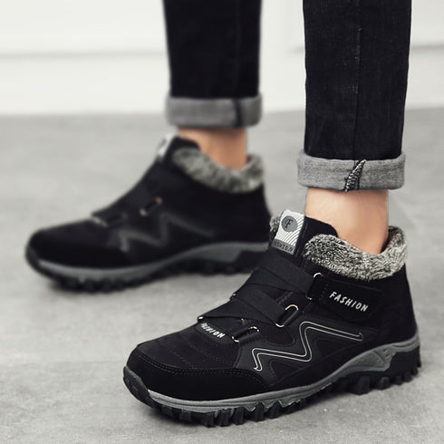 Hiking Shoes For Women Real Leather Non-Slip Outdoor Hiking Boots Trekking Shoes Waterproof Sport Sneakers Camping Sport Shoes - ROUTINE FASHION
